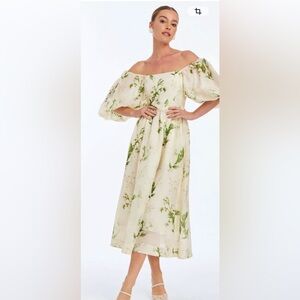 NWT Mestiza size M floral midi dress